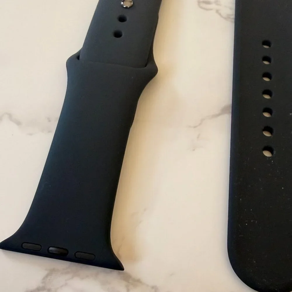 Apple Watch Sports Band Unisex | Midnight | 45mm | S/M & M/L